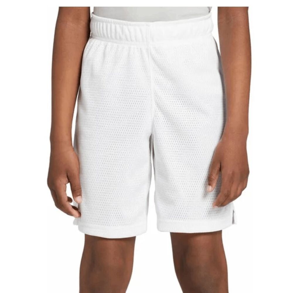 DSG Boys Mesh Training Shorts pure white XL